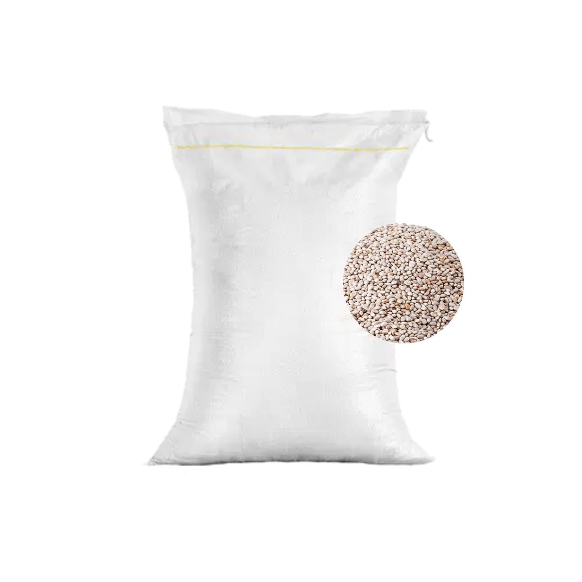 เมล็ดเจียขาว Organic (20 กิโลกรัม) 1 เมล็ดเจียขาว Organic (20 กิโลกรัม)